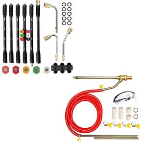Selkie Pressure Washer Sandblasting Kits with Pressure Washer Extension Wand