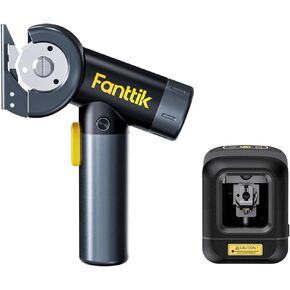 Fanttik C8 Nano Electric Scissors with LED Display & D2 Green Laser Level