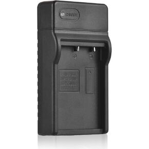 Andoer NP-120 Battery Charger with LED Indicator Type-C Port & USB Cable Compatible with ORDRO HDR-AC3/ HDR-AC5/ HDR-AZ50/ HDR-V12/ HDR-V7 Plus Digital Video Camera Camcorder Batteries