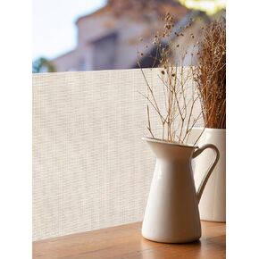 Artscape Fog | Woven Window Privacy Film | UV Protection | PVC-Free | Easy to Apply & Removable | 23.5 x 41.5 inches | Made in Belgium