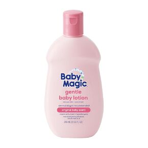 Baby Magic Gentle Baby Lotion 9oz Vitamins & Aloe Free of Parabens, Phthalates, Sulfates and Dyes, Camellia Oil & Marshmallow Root, 9oz (Pack of 3)