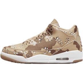 Air Jordan 3 Retro Tex Desert Camo Women's Shoes (HM4301-200, Dark Driftwood/Hemp/Velvet Brown/Sail) Size 8.5