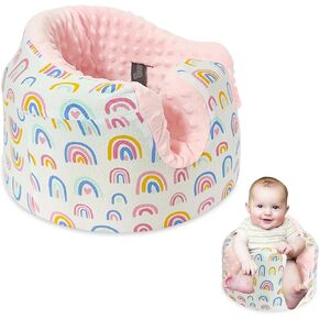 Seat Cover Compatible with Bumbo Seat，Breathable Baby Seat Cover for Baby Girl Boy, Extra Soft Breathable, Cover Only