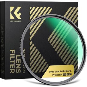 K&F Concept 67mm Shockproof & Ultra Low Reflectivity in 1 MCUV Lens Protection Filter, 28 Multi-Coated Waterproof Scratch Resistant HD UV Lens Filter (X-Series)