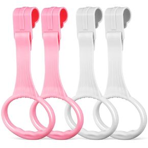 Baby Pull Up Rings: Baby Bed Ring Baby Walking Trainer Rings Crib Tool Ring Baby Bed Stand Up Rings for Infant Baby Toddler