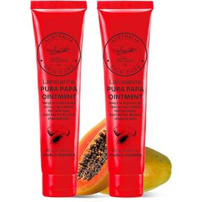 2 Pack Papaw Ointment, 25g Each Papaya Cream with Lip Applicator Imported Directly From Australia