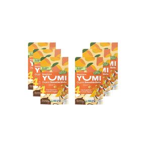 يذوب Yumi Smoothie - طفل صغير ، وجبات خفيفة للأطفال ، وخالية من الغلوتين ، بدون سكر إضافي. نبات عضوي يعتمد على اللدغات - 4 الفواكه الحقيقية والخضروات المهروسة ، ومدرسة آمنة ، الفراولة واللف (6 مشيات ماطنة)