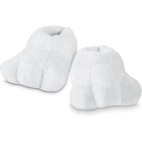 Easter Bunny Shoes Adult Rabbits Foot Shoes Bunny Feet Slippers White Costume Slippers Adult Cartoon Feet