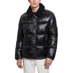 GUESS Men's Cassidy Puffer Quilted Jacket