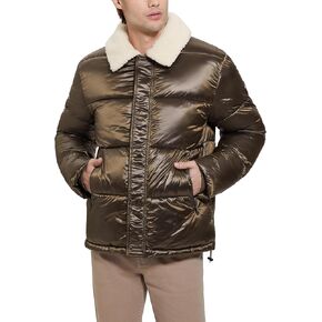 GUESS Men's Cassidy Puffer Quilted Jacket