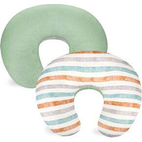 TANOFAR Nursing Pillow Cover 1 Pack, Stretchy Removable Covers for Breastfeeding Pillows, Ultra Soft Newborny Feeding Pillowcase for Boy & Girl, Fits 26"x20" Pillows, Line