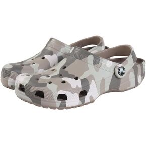Crocs 206454-2ZJ-M4W6 Classic Printed Camo Clog MrM/Mlt Mushroom/Multi