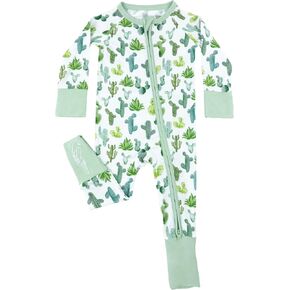 Viscose مشتق من Bamboo 2-Way Zipper Pajama ، Baby & Toddler Foot Romper PJ