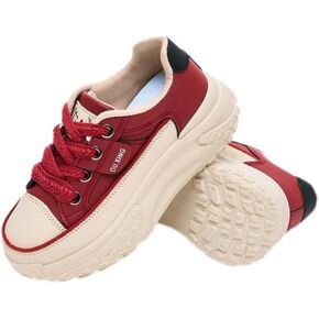Sneakers for Women,Lace Up Thick Soled Non Slip Sports Shoes, Breathable, Stylish,Running,Shopping