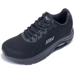 AOV Wide Toe Box Shoes Women Arch Support Walking Shoes for Plantar Fasciitis Orthotic Air Tennis Sneakers