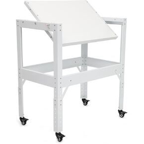 Upgraded 20"x29" Flip Top Tool Stand with Rollers for Bolt Two Machines, Flip Top Benchtop Machine Table Height is Adjustable from 26"-28", Flipping Stand with Solid Top Holds up to 300 Lbs