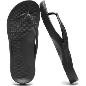 Flip Flops for Women with Arch Support Comfortable Flat Recovery Sandals Shower & Walking Thong Sandals Lightweight and Soft Footbed Slide