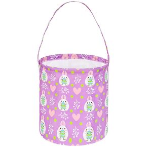 Easter Basket for Kids Bunny Candy Gifts Storage Bucket Empty Tote Bags Baby Easter Basket for Boys and Girls Cute Toys Storage Organizer Bin Box Room Decorations