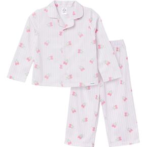 Gerber Unisex Baby Toddler Boy and Girl 2-Piece Coat Style Pajama Pant Set