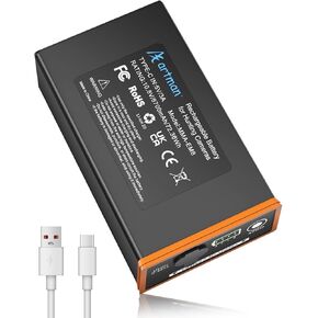 Artman 6700mAh Power Mag Rechargeable Lithium-Ion Battery Pack Replacement for Edge Trail Camera Battery, Compatible with Moultrie Edge Series, Edge PRO, Edge 2, Edge 2 PRO Trail Cameras