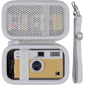 Camera Case for KODAK EKTAR H35/H35N Half Frame Film Camera,Carrying Case Holder for KODAK EKTAR H35/H35N Half Frame Film Camera and Accessories(Sand Case)