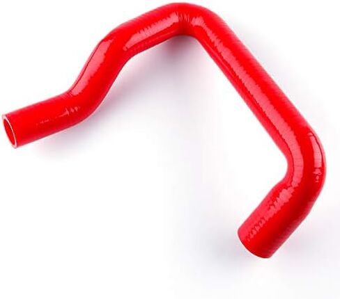 مجموعة أنابيب خرطوم المبرد من السيليكون لـ d Mustang GT LX Cobra 5.0 1986 1987 1988 1989 1990 1991 1992 1993 (أحمر) in Kuwait