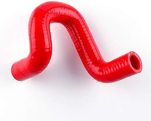 مجموعة أنابيب خرطوم المبرد من السيليكون لـ d Mustang GT LX Cobra 5.0 1986 1987 1988 1989 1990 1991 1992 1993 (أحمر) in Kuwait