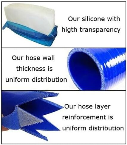 مجموعة أنابيب خرطوم المبرد من السيليكون لـ d Mustang GT LX Cobra 5.0 1986 1987 1988 1989 1990 1991 1992 1993 (أحمر) in Kuwait