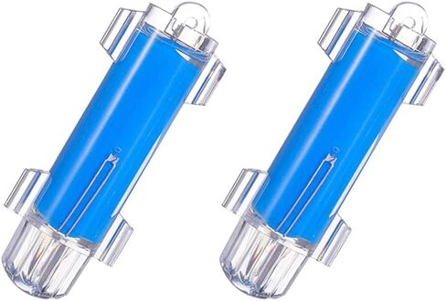 ضوء الصيد تحت الماء ، 2pcs IP68 LED مقاوم للماء ضوء وميض مع LED الأزرق والأخضر ، 4000+ ساعة العمر ، مصباح إغراء الطعم لصيد الأسماك في أعماق البحار في أعماق البحار in Kuwait