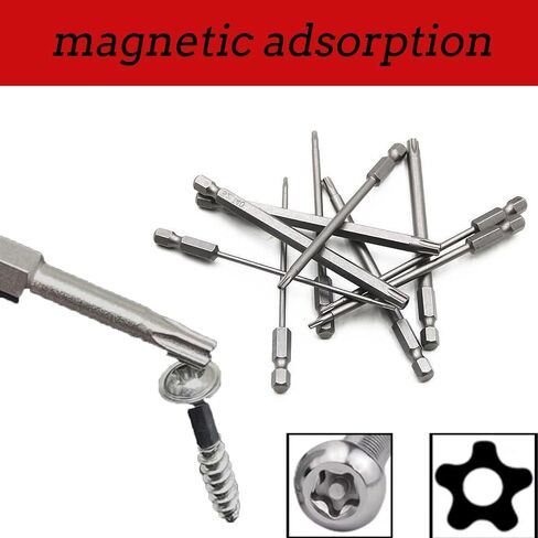 11/12 Sets 50-75-100mm Premium CRV Screwdriver Bit Set with Heat-Treated Chromium Vanadium Steel Bits in Kuwait