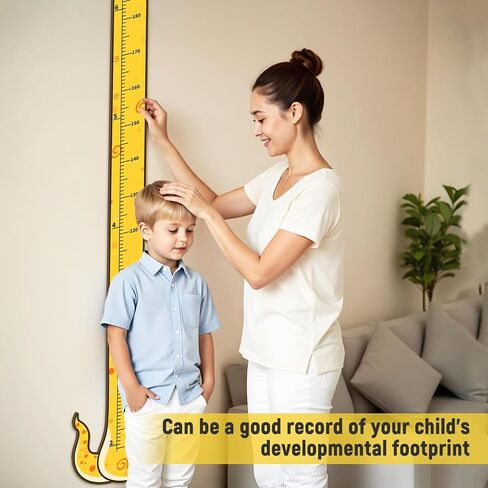 Wooden Growth Chart for Kids, Snake Height Chart for Boy Girls, Measuring Board for Kids Height,for Child's Room,Nursery Decor Decoration Wall Art (Snake) in Saudi Arabia