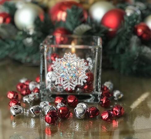 THE QUEENS' JEWELS Leopard Heart Jeweled 4x4 Candle Holder Vase - Unique Gift for Women, Birthday, Cute, Fun, Cocktail, Queen, Not Painted, Decorated, Bling, Bedazzled, Rhinestone in Saudi Arabia