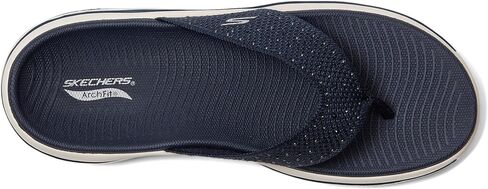 Skechers Women's Arch Fit 2.0 3-PT Rhinestone Sandal Flip-Flop in Saudi Arabia