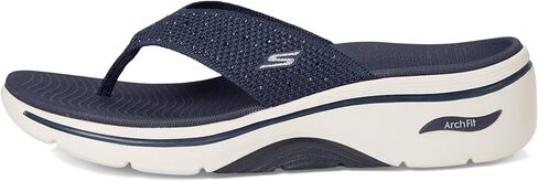 Skechers Women's Arch Fit 2.0 3-PT Rhinestone Sandal Flip-Flop in Saudi Arabia