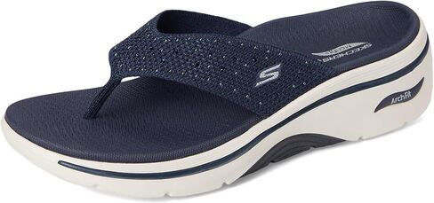 Skechers Women's Arch Fit 2.0 3-PT Rhinestone Sandal Flip-Flop in Saudi Arabia