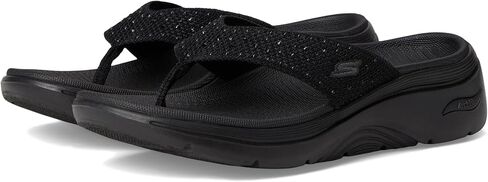 Skechers Women's Arch Fit 2.0 3-PT Rhinestone Sandal Flip-Flop in Saudi Arabia