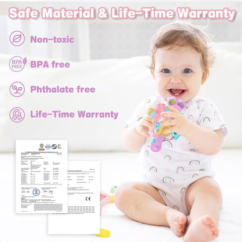 Toddler Toys, Busy Board for 1 Year Old, Montessori Toys for Babies 12-36 Months, Sensory Toys for Toddlers 1-3, One Year Old Girl Birthday Gifts, Travel Activities Lnearning Toys in Kuwait