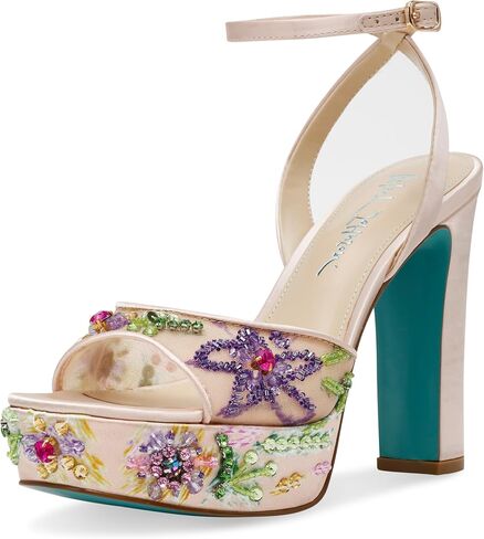 Betsey Johnson Women's Viven Heeled Sandal in Kuwait