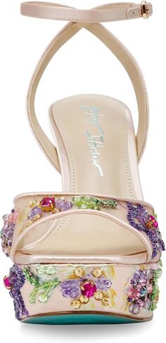 Betsey Johnson Women's Viven Heeled Sandal in Kuwait