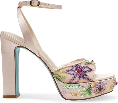Betsey Johnson Women's Viven Heeled Sandal in Kuwait