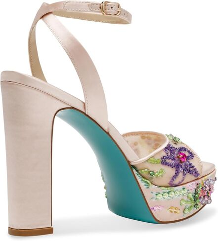 Betsey Johnson Women's Viven Heeled Sandal in Kuwait