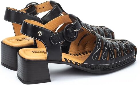 PIKOLINOS Heeled Sandals Leather Romana for Woman in Saudi Arabia