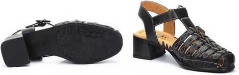 PIKOLINOS Heeled Sandals Leather Romana for Woman in Saudi Arabia
