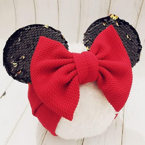 Kirei Sui Baby Girls Pettiskirt Tutu and Flower Mouse Red Hearts Headband 2pcs Set in Kuwait