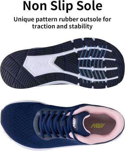 AOV Wide Toe Box Shoes Women Arch Support Walking Shoes for Thortcies Tennis Tennis Sneakers in Kuwait