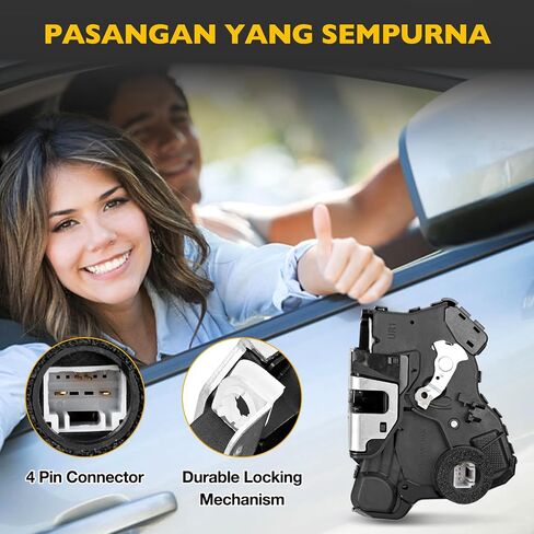 محرك قفل الباب ذو 4 أبواب يسار ويمين متوافق مع Toyota 4Runner Camry Corolla Prius RAV4، Lexus ES300h GX460، محرك باب Scion xB يستبدل #69040-42250 931-401 69030-42230 931-403 in Saudi Arabia