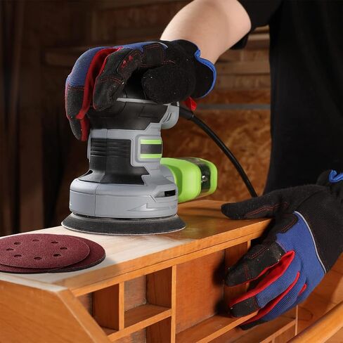 5-Inch 8-Hole Hook & Loop Sanding Discs, 50PCS - 40 Grit Sandpaper Discs, for Random Orbital Sander Pads in Saudi Arabia