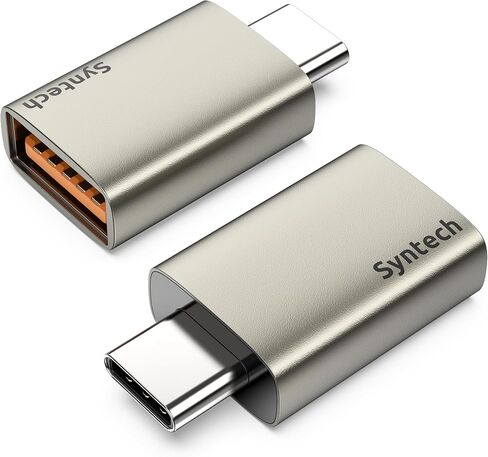 محول Syntech USB C إلى USB (حزمتان)، USB 3.2 Gen 2 بسرعة 10 جيجابت في الثانية يناسب جنبًا إلى جنب، محول USB C ذكر إلى USB A 3.2 أنثى متوافق مع أجهزة iPhone 15 Pro Max/iPad/iMac/MacBook Pro وThunderbolt 4/3 in Kuwait