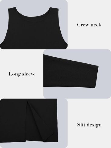 V FOR CITY Maternity Dress Sweater Two Piece Sets for Women Bodycon Dresses Tank Slit Cropped Cardigan Long Sleeve Knit in Saudi Arabia
