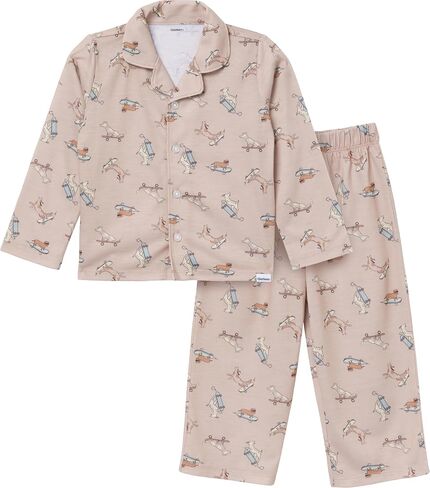 Gerber Unisex Baby Toddler Boy and Girl 2-Piece Coat Style Pajama Pant Set in Saudi Arabia